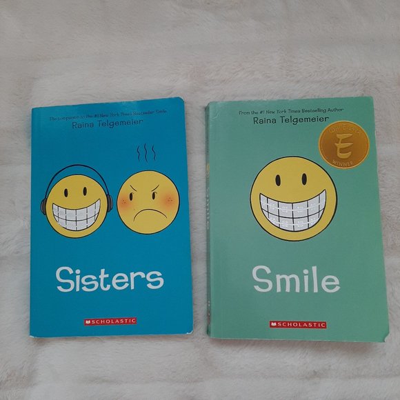 Kids Book Sisters, Smile by Raina Telgemeier - Picture 1 of 3